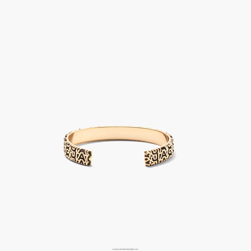 de monogram gegraveerde armbandMarc JacobsBBN88Z423