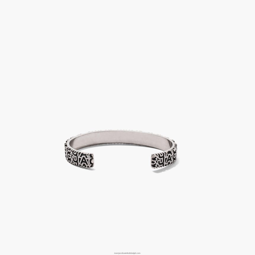 de monogram gegraveerde armbandMarc JacobsBBN88Z424