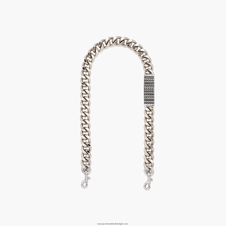 de schouderriem met streepjescodekettingMarc JacobsBBN88Z338