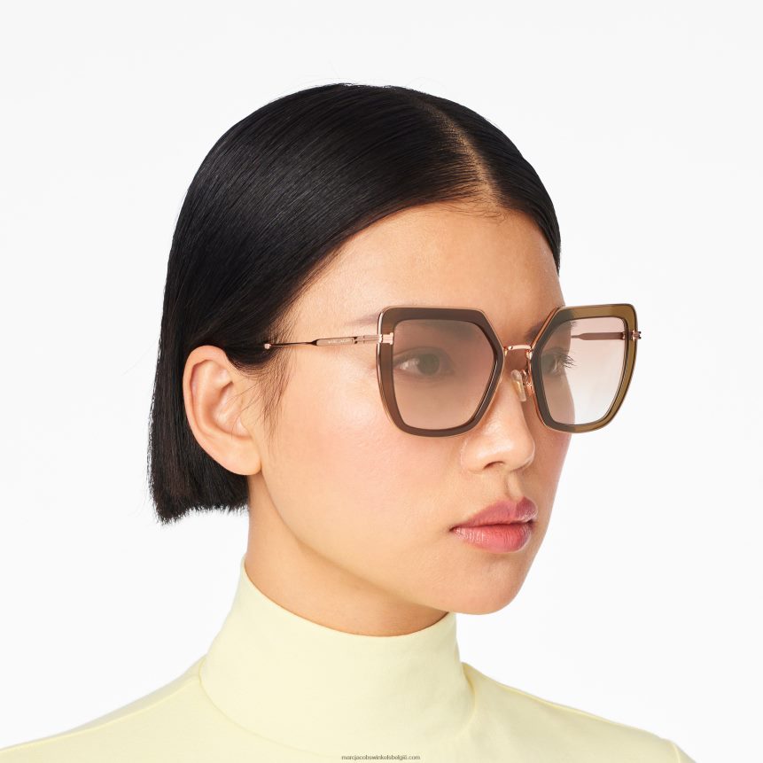 icon oversized vlinder zonnebrilMarc JacobsBBN88Z387