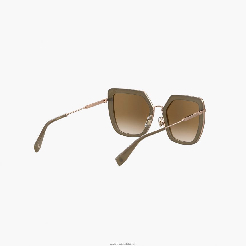 icon oversized vlinder zonnebrilMarc JacobsBBN88Z387