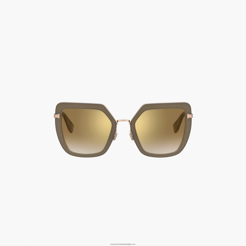 icon oversized vlinder zonnebrilMarc JacobsBBN88Z387