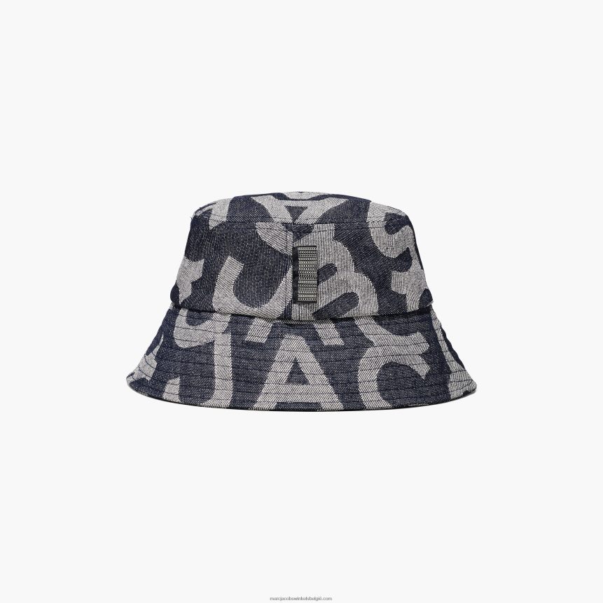 de vissershoed met monogramdenimMarc JacobsBBN88Z393