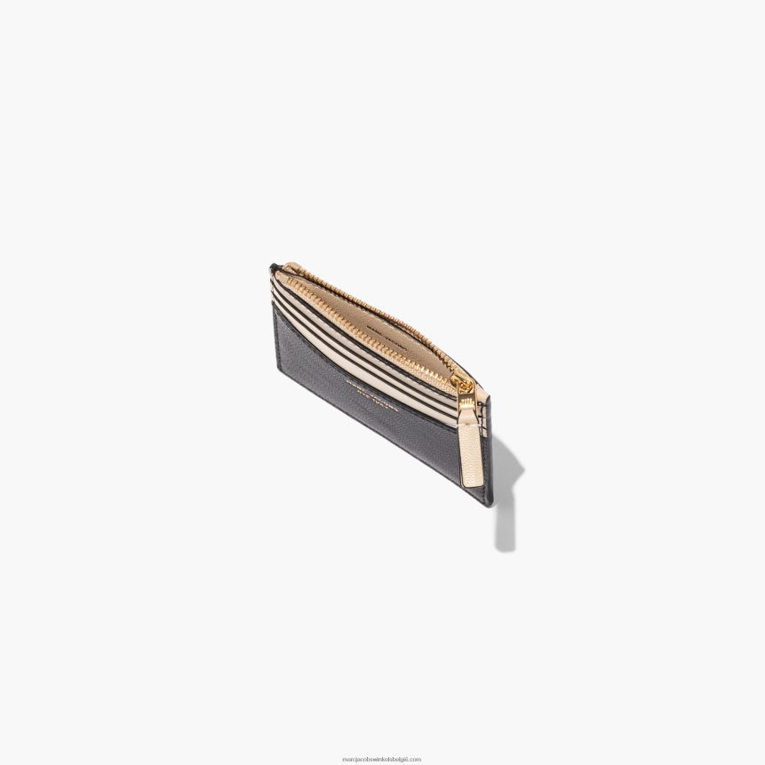 de slanke kaarthoes met 84 kleurenblokken en ritsMarc JacobsBBN88Z328