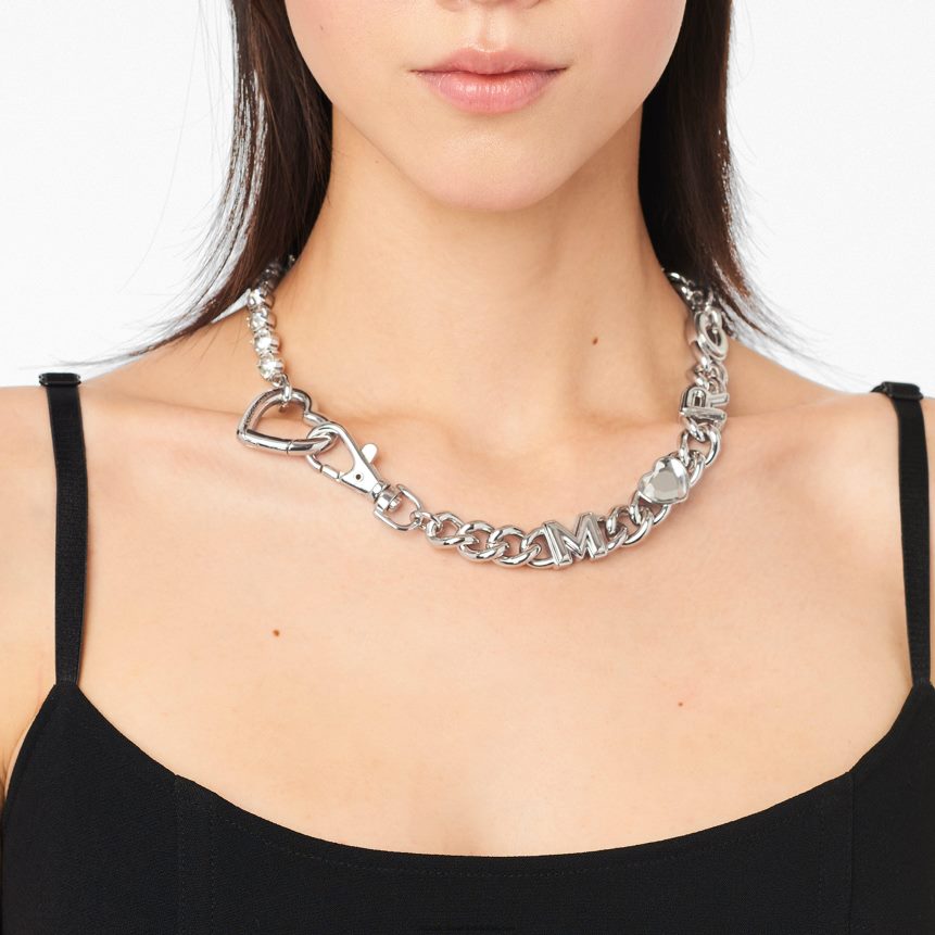 de gecharmeerde hartkettingMarc JacobsBBN88Z417