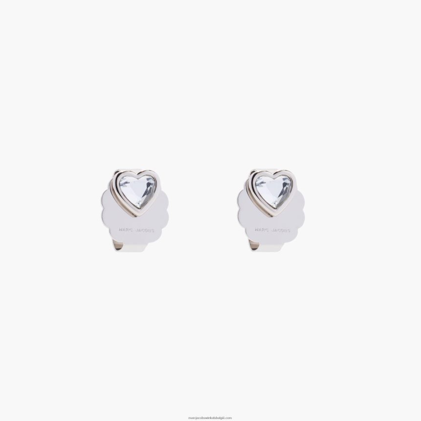 de gecharmeerde hart oorknopjesMarc JacobsBBN88Z442