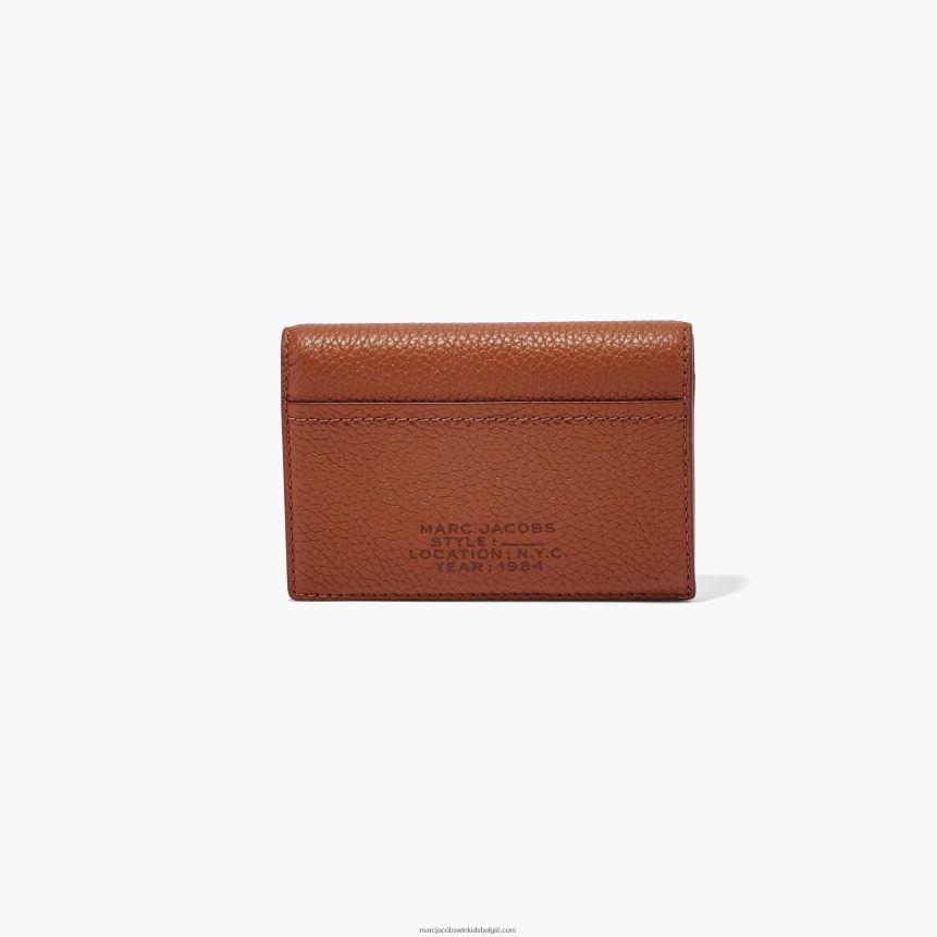 de leren kleine tweevoudige portemonneeMarc JacobsBBN88Z292