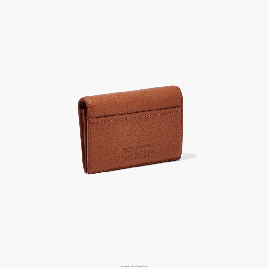 de leren kleine tweevoudige portemonneeMarc JacobsBBN88Z292