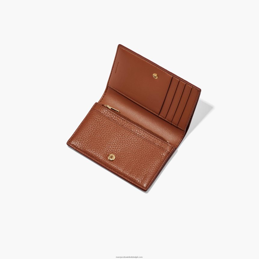 de leren kleine tweevoudige portemonneeMarc JacobsBBN88Z292