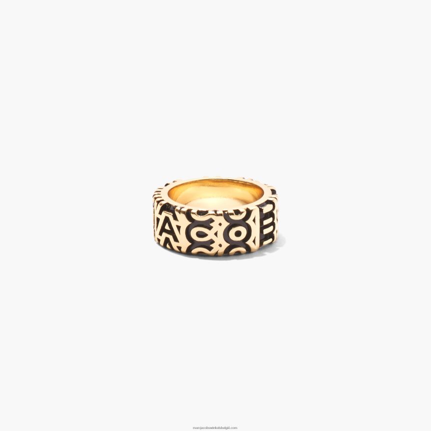 de monogram gegraveerde ringMarc JacobsBBN88Z458