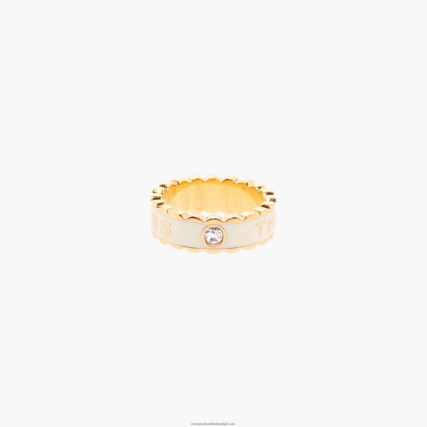 de sint-jakobsschelp medaillon ringMarc JacobsBBN88Z470