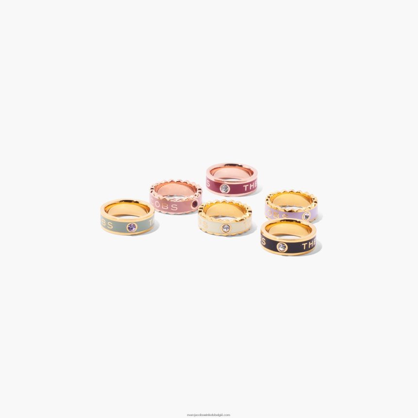 de sint-jakobsschelp medaillon ringMarc JacobsBBN88Z470