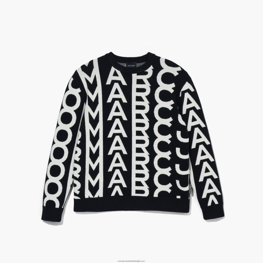 de oversized ronde hals met monogramMarc JacobsBBN88Z511