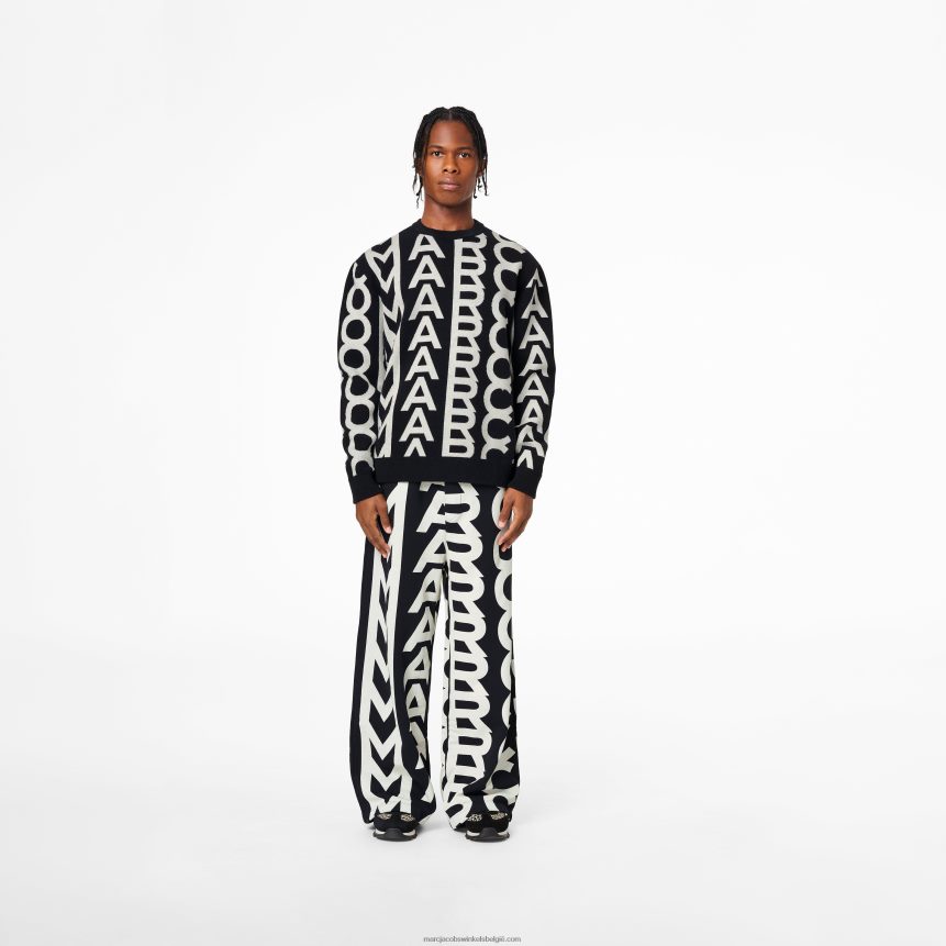 de oversized ronde hals met monogramMarc JacobsBBN88Z511