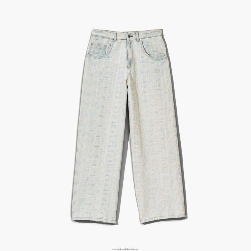 de denim broek met monogramMarc JacobsBBN88Z477