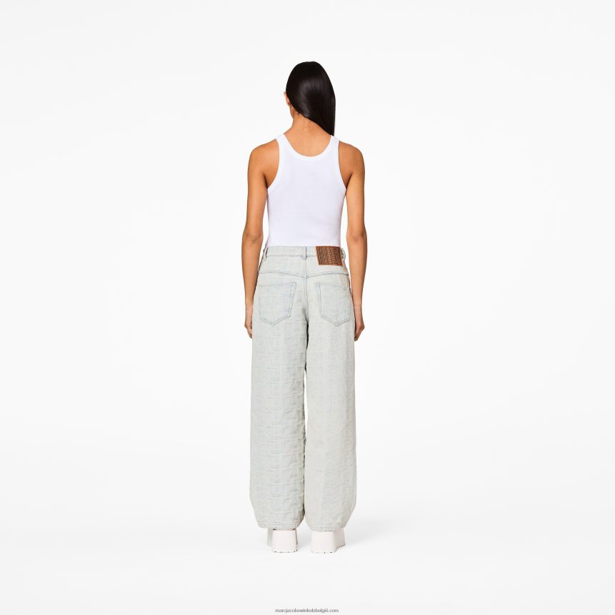 de denim broek met monogramMarc JacobsBBN88Z477