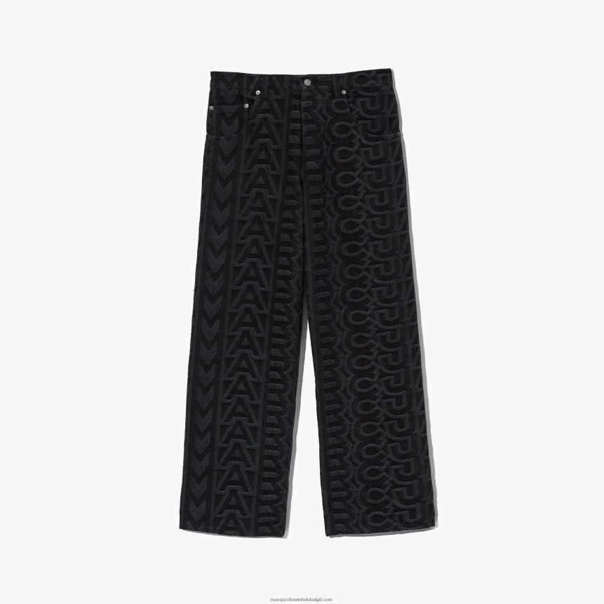 de denim broek met monogramMarc JacobsBBN88Z491