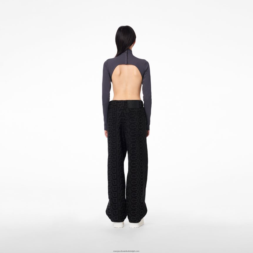 de denim broek met monogramMarc JacobsBBN88Z491
