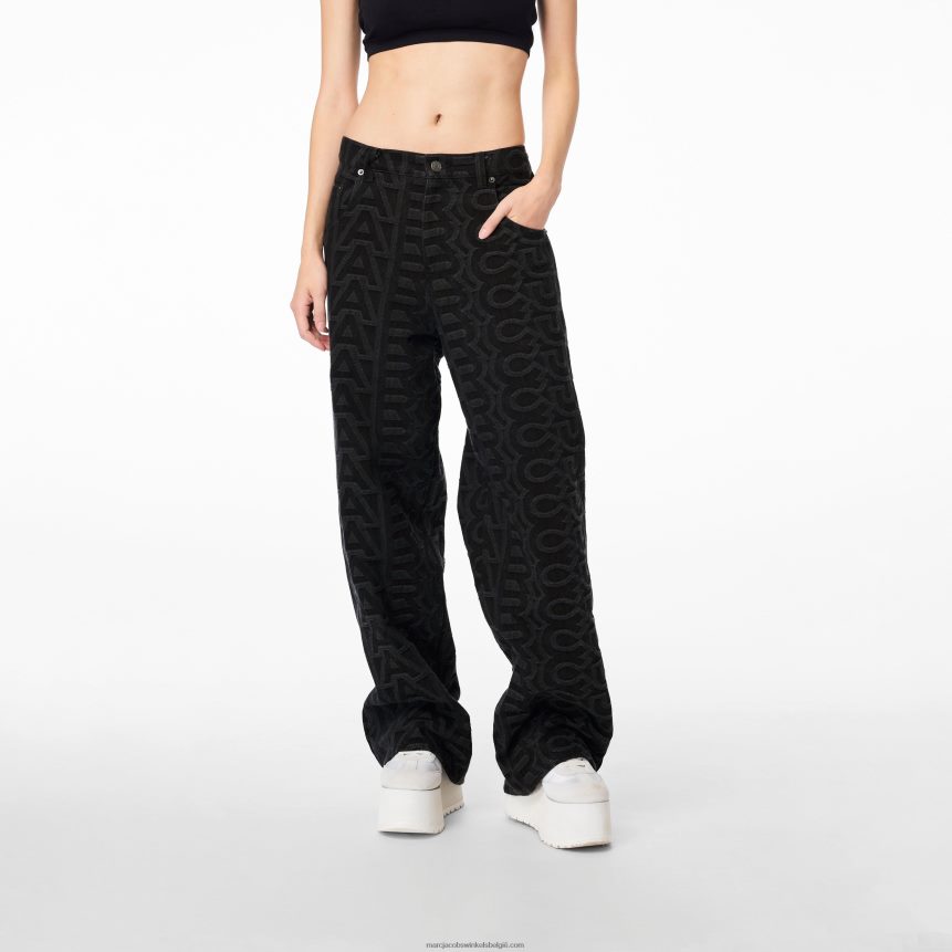 de denim broek met monogramMarc JacobsBBN88Z491