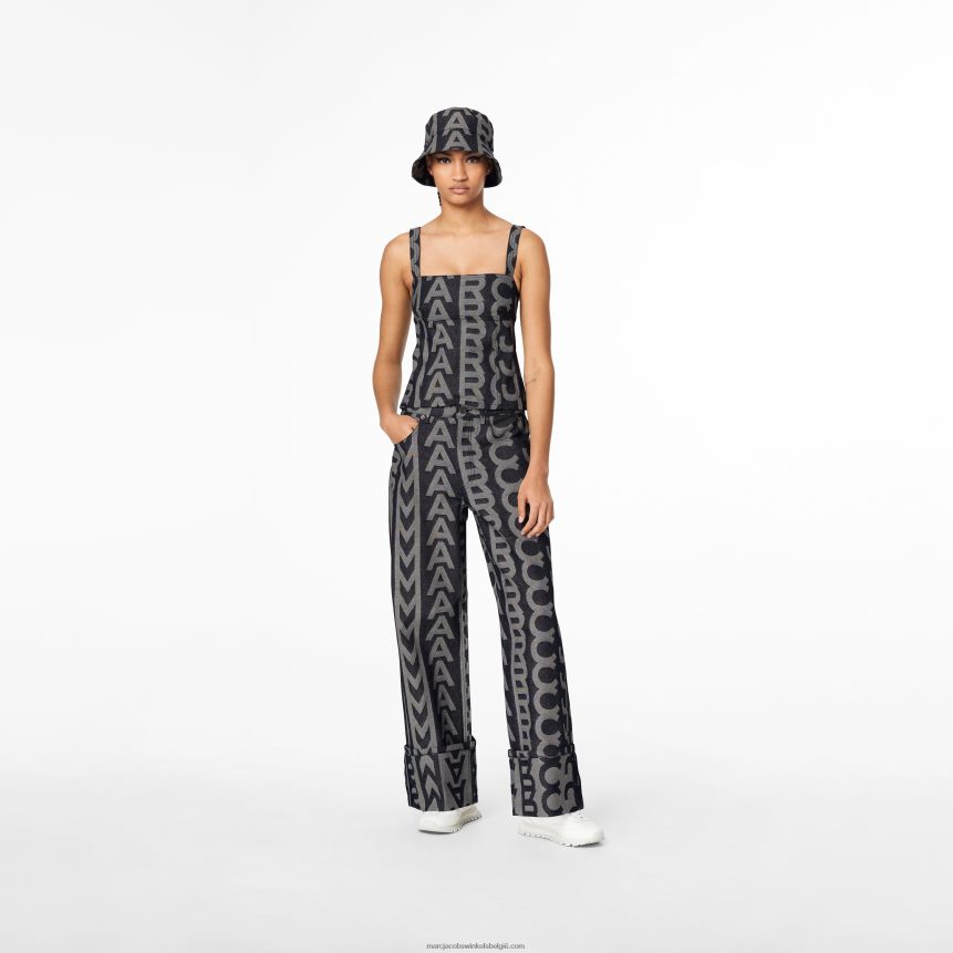 de oversized jeans met monogramMarc JacobsBBN88Z507