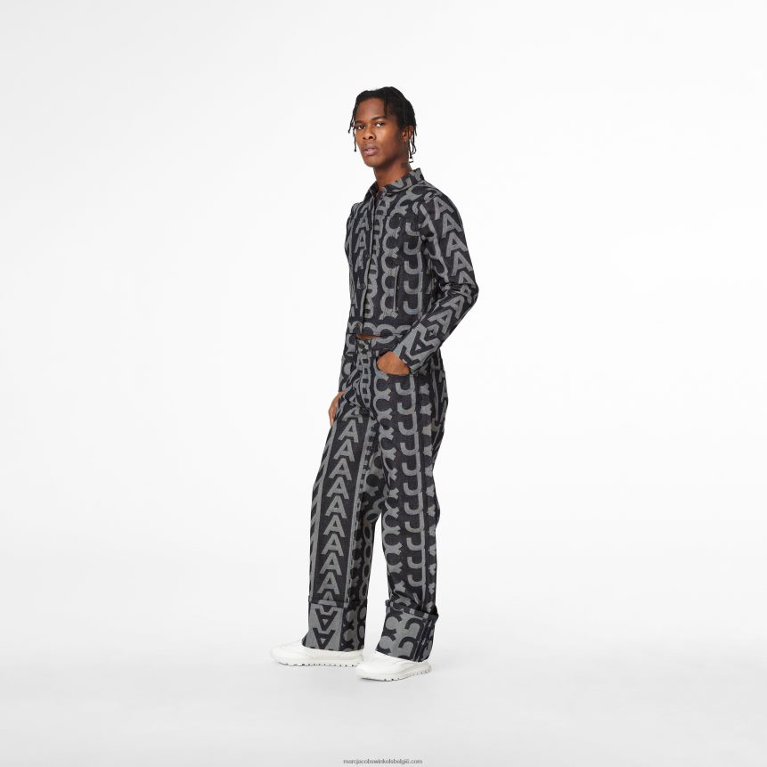 de oversized jeans met monogramMarc JacobsBBN88Z507