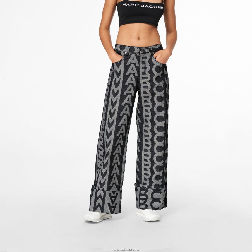 de oversized jeans met monogramMarc JacobsBBN88Z507