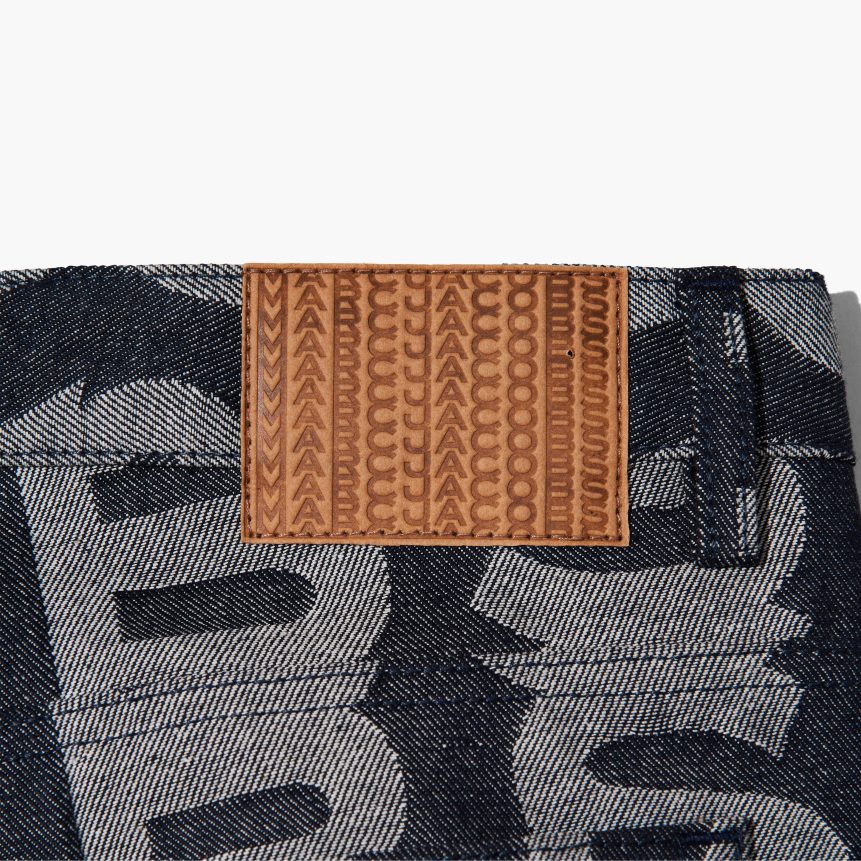 de oversized jeans met monogramMarc JacobsBBN88Z507