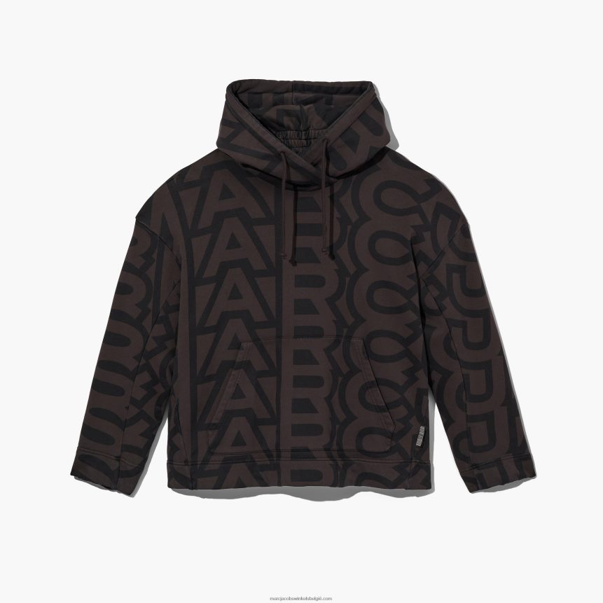 de oversized hoodie met monogramMarc JacobsBBN88Z495