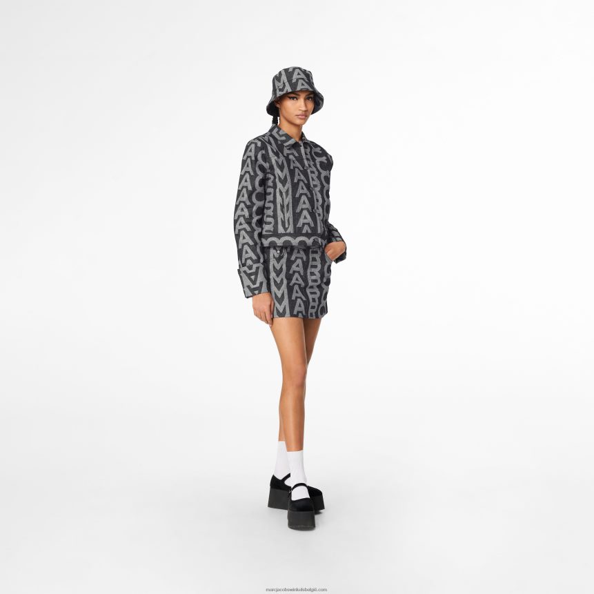 de denim minirok met monogramMarc JacobsBBN88Z509