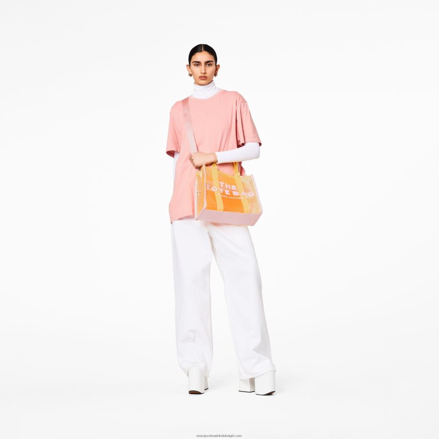 de medium draagtas van mesh met kleurvlakkenMarc JacobsBBN88Z101