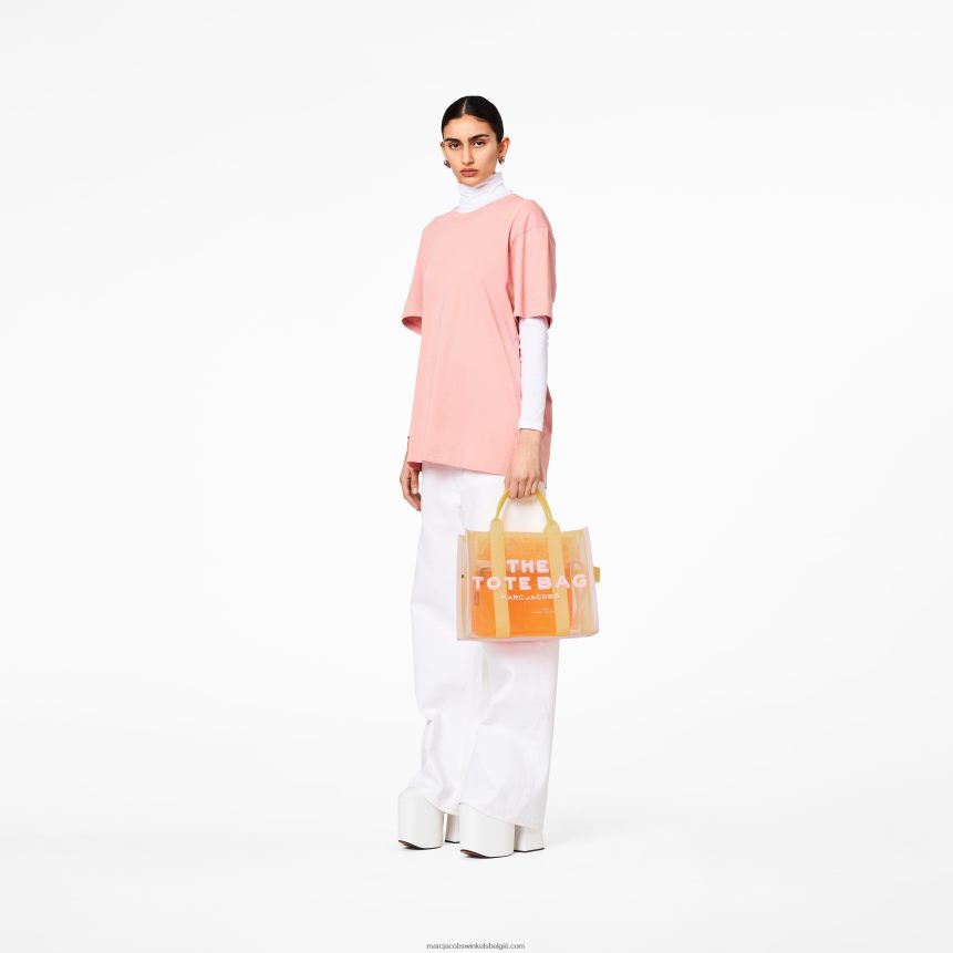 de medium draagtas van mesh met kleurvlakkenMarc JacobsBBN88Z101