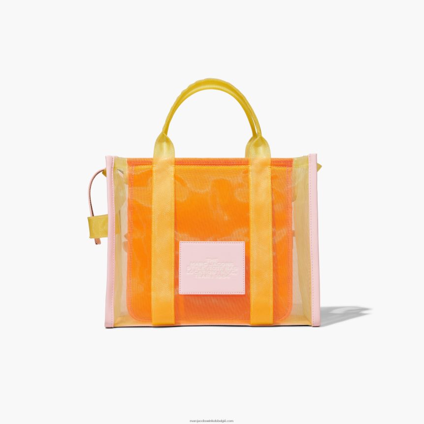 de medium draagtas van mesh met kleurvlakkenMarc JacobsBBN88Z101