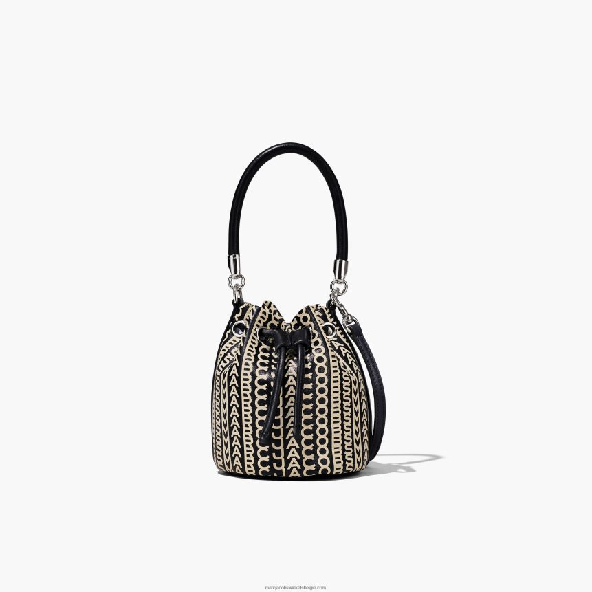 de monogram leren micro bucket bagMarc JacobsBBN88Z140