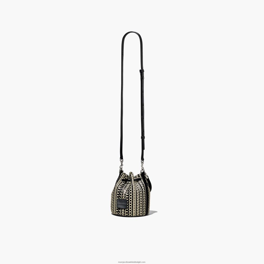 de monogram leren micro bucket bagMarc JacobsBBN88Z140