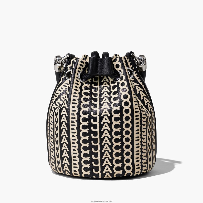 de monogram leren micro bucket bagMarc JacobsBBN88Z140