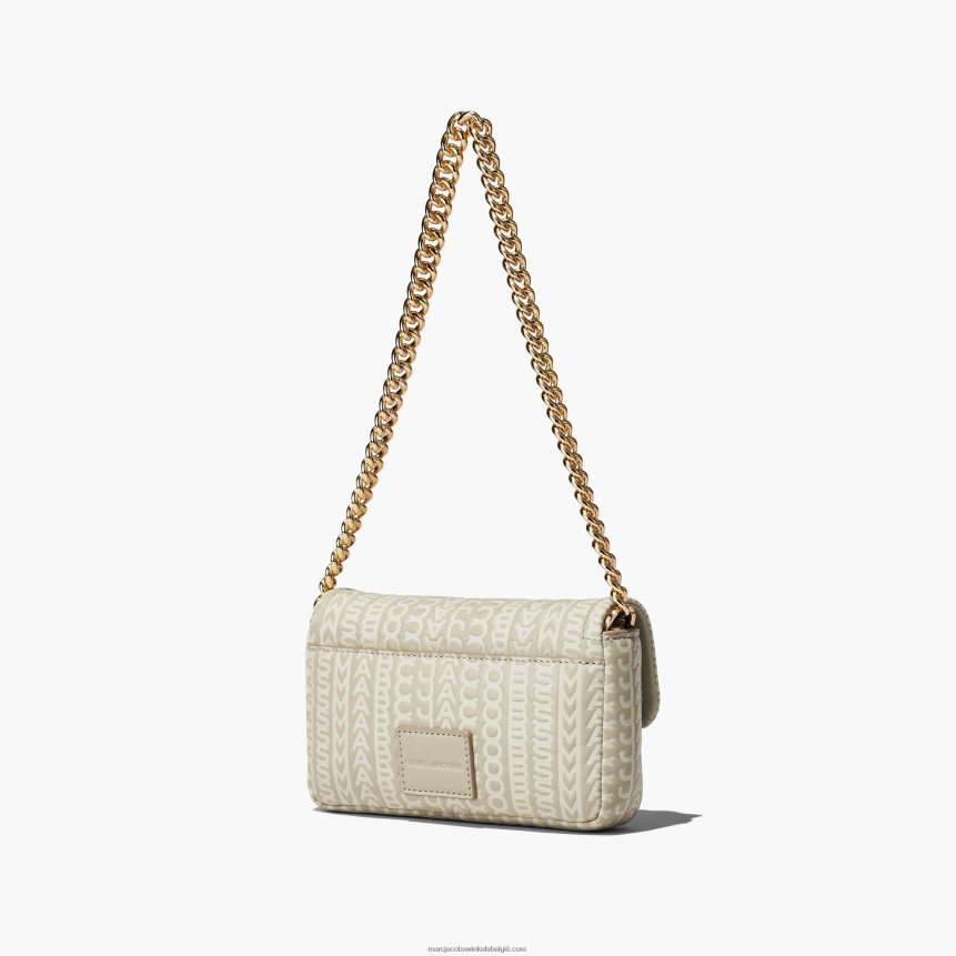 de leren minitas met monogramMarc JacobsBBN88Z180