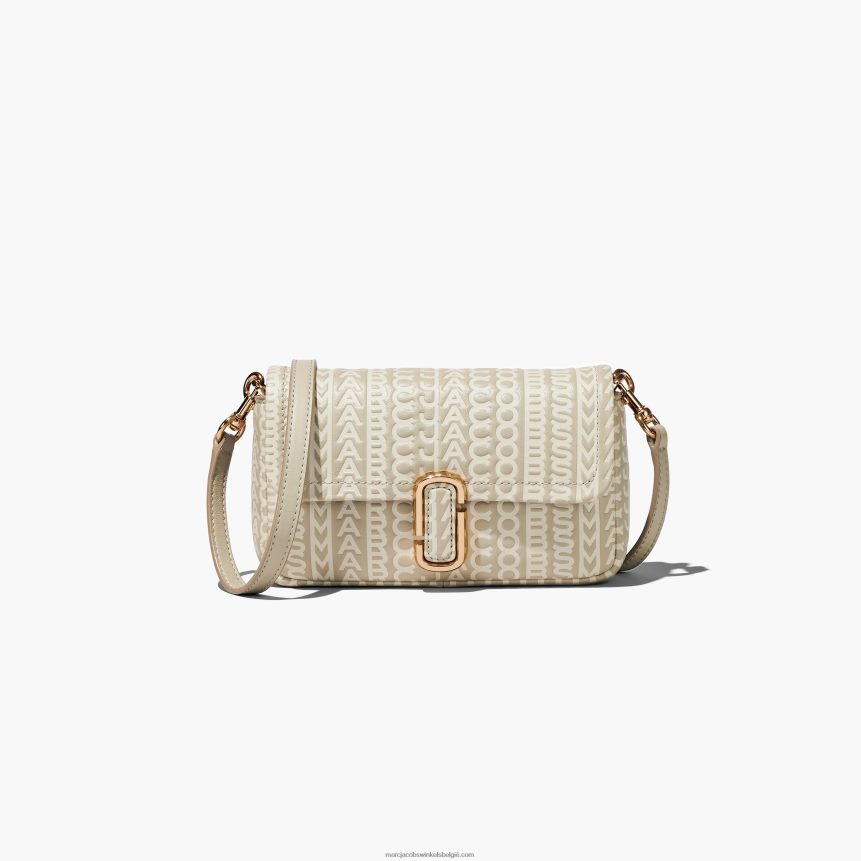 de leren minitas met monogramMarc JacobsBBN88Z180