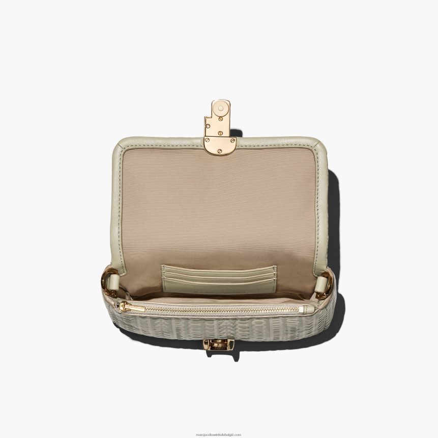 de leren minitas met monogramMarc JacobsBBN88Z180