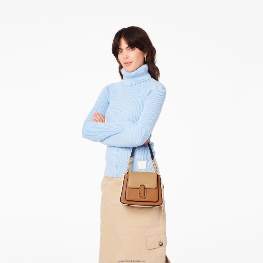 de mini-tas met ketting in kleurblokkenMarc JacobsBBN88Z222