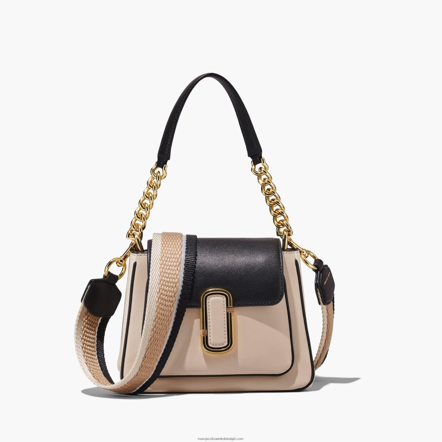 de mini-tas met ketting in kleurblokkenMarc JacobsBBN88Z223